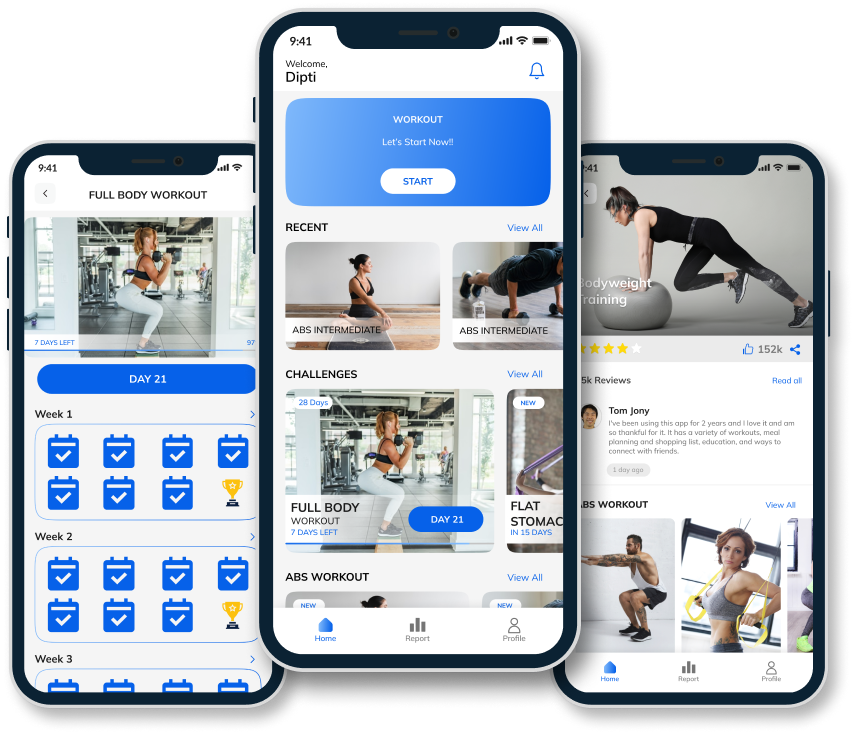 Fitness Clone App Development Image