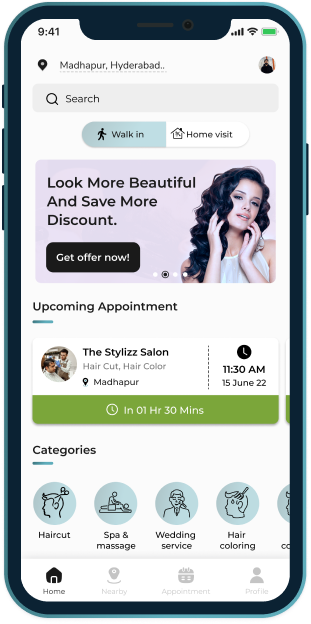Beauty Salon App Development Image