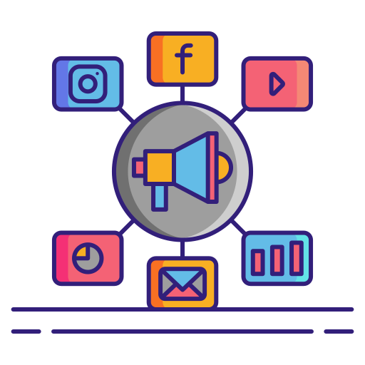 Social Media Marketing Services Icon